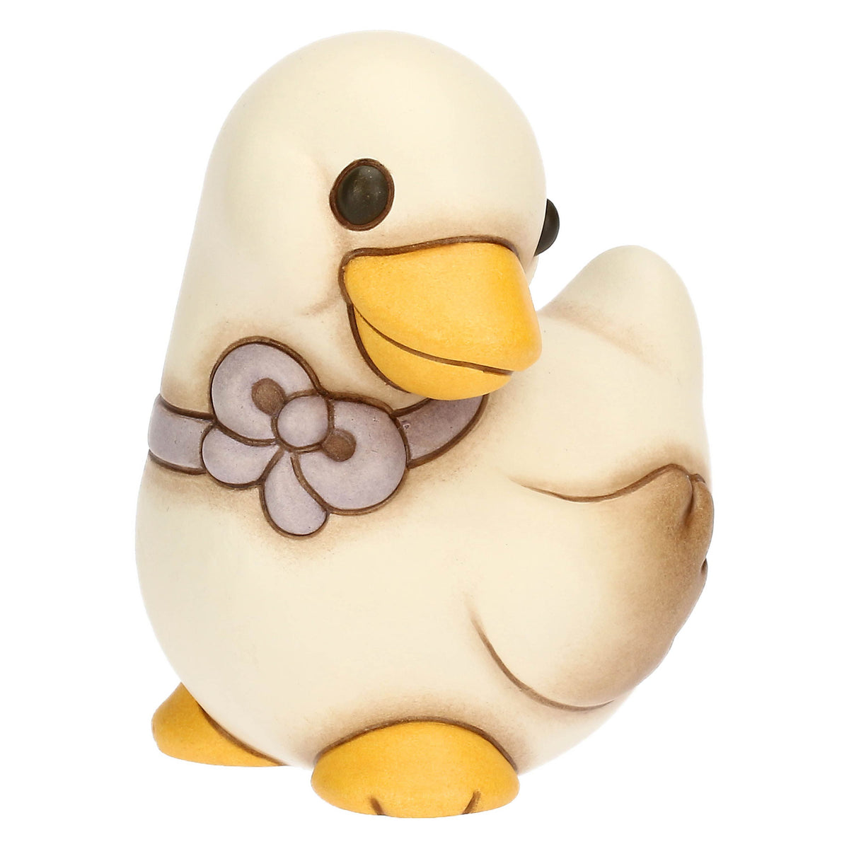 Thun - Oca Julie in ceramica con fiocco lilla seduta | Rohome
