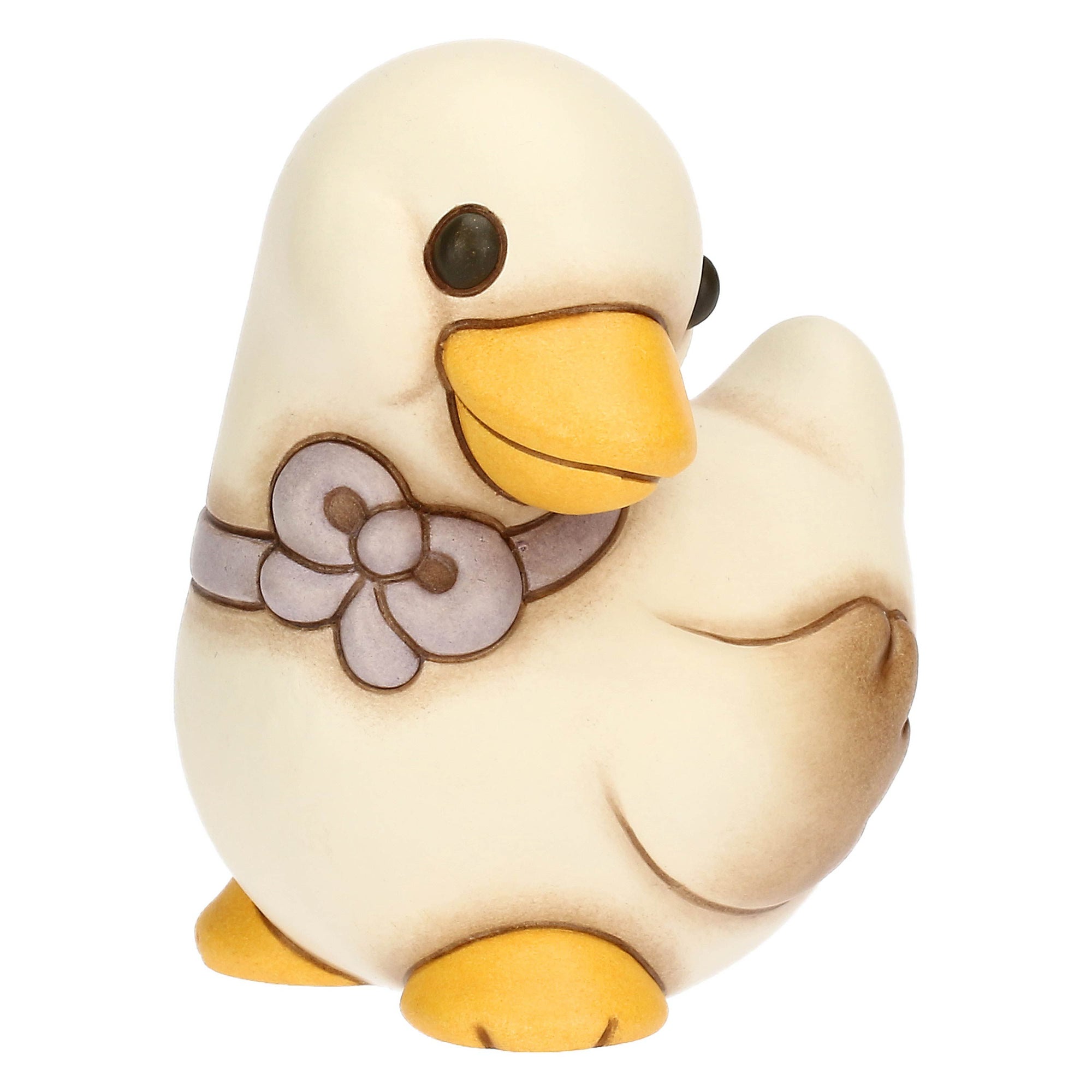 Thun - Oca Julie in ceramica con fiocco lilla seduta | Rohome