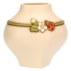 Vaso in ceramica con coccinella Country Bloom, medio | Rohome