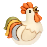 Thun - gallo Jack in ceramica grande pasqua 25 | rohome