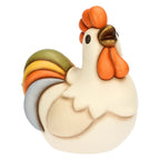 Thun - gallo Jack in ceramica grande pasqua 25 | rohome