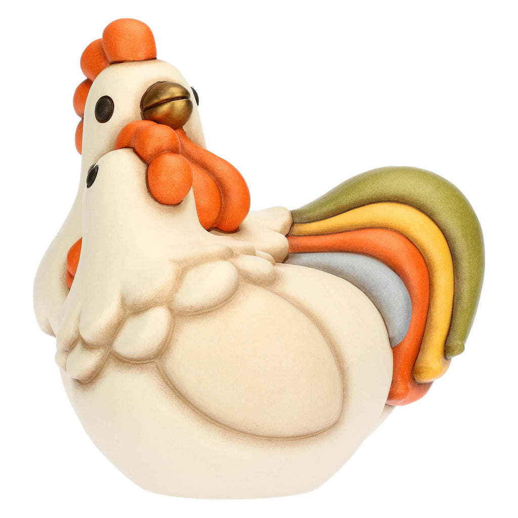 Thun - gallo Jack e gallina Ester in ceramica pasqua 25 | rohome