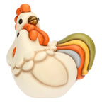 Thun - gallo Jack e gallina Ester in ceramica pasqua 25 | rohome