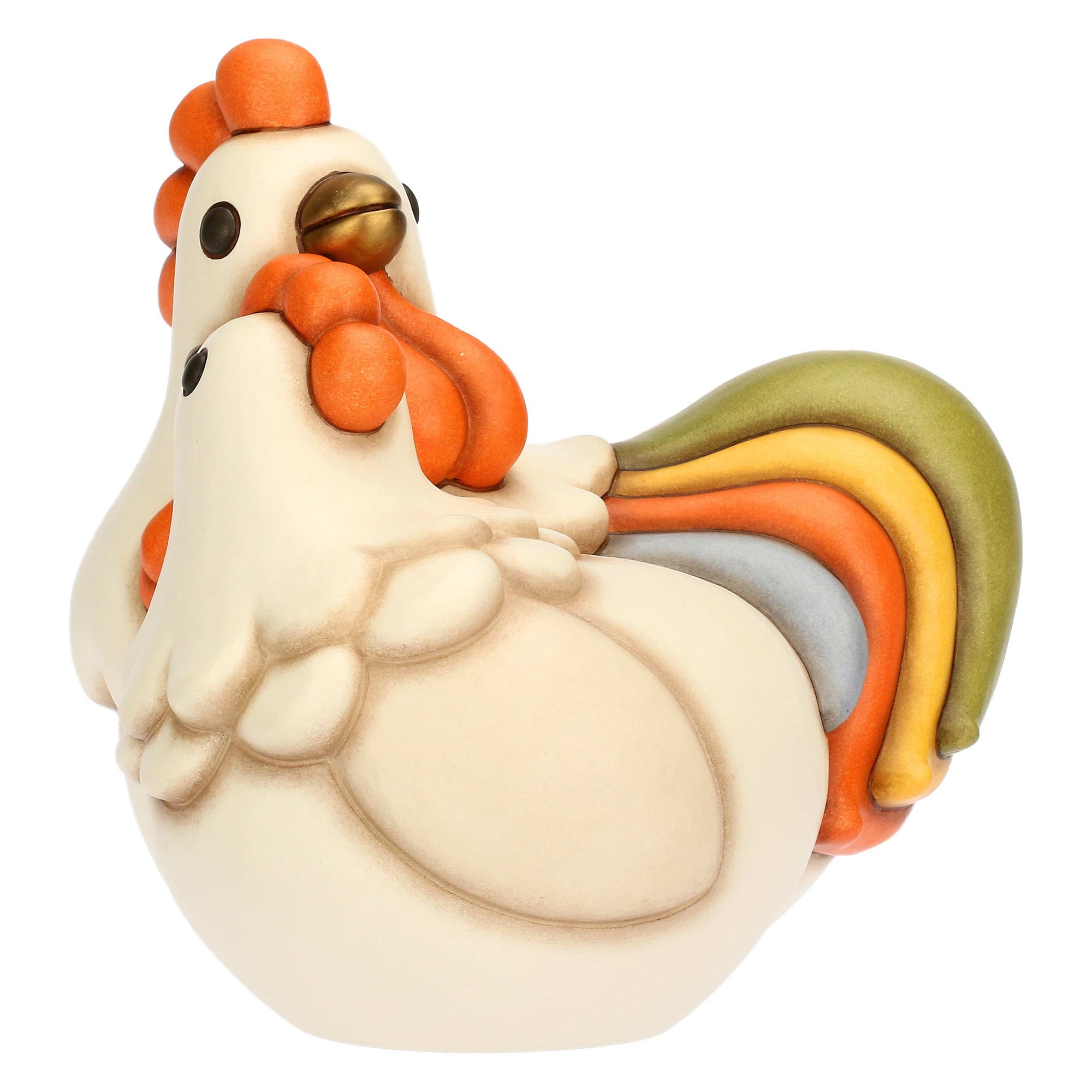 Thun - gallo Jack e gallina Ester in ceramica pasqua 25 | rohome