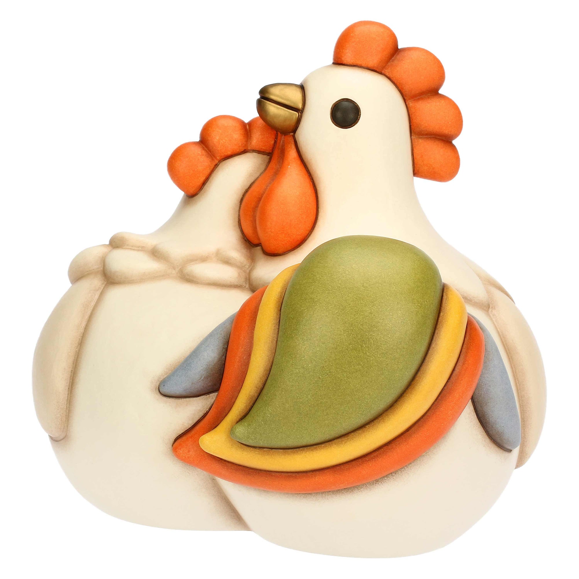 Thun - gallo Jack e gallina Ester in ceramica pasqua 25 | rohome