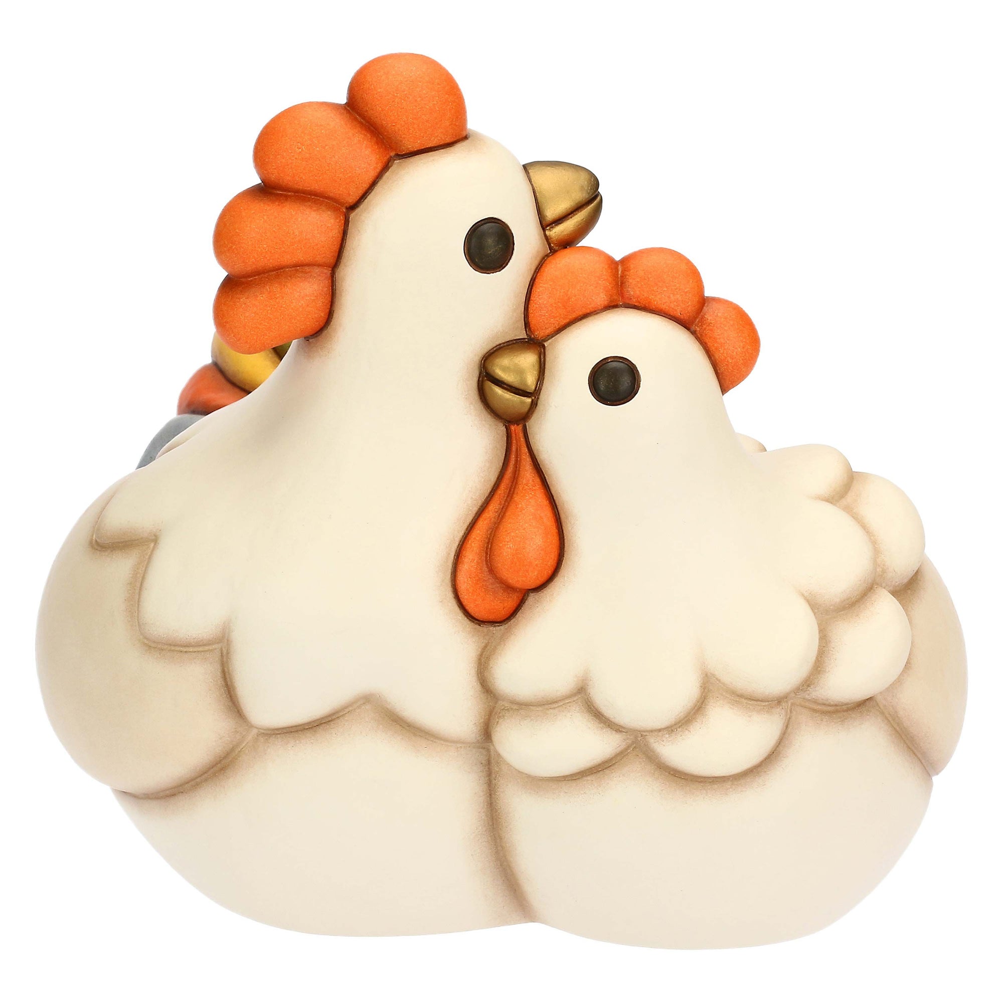 Thun - gallo Jack e gallina Ester in ceramica pasqua 25 | rohome