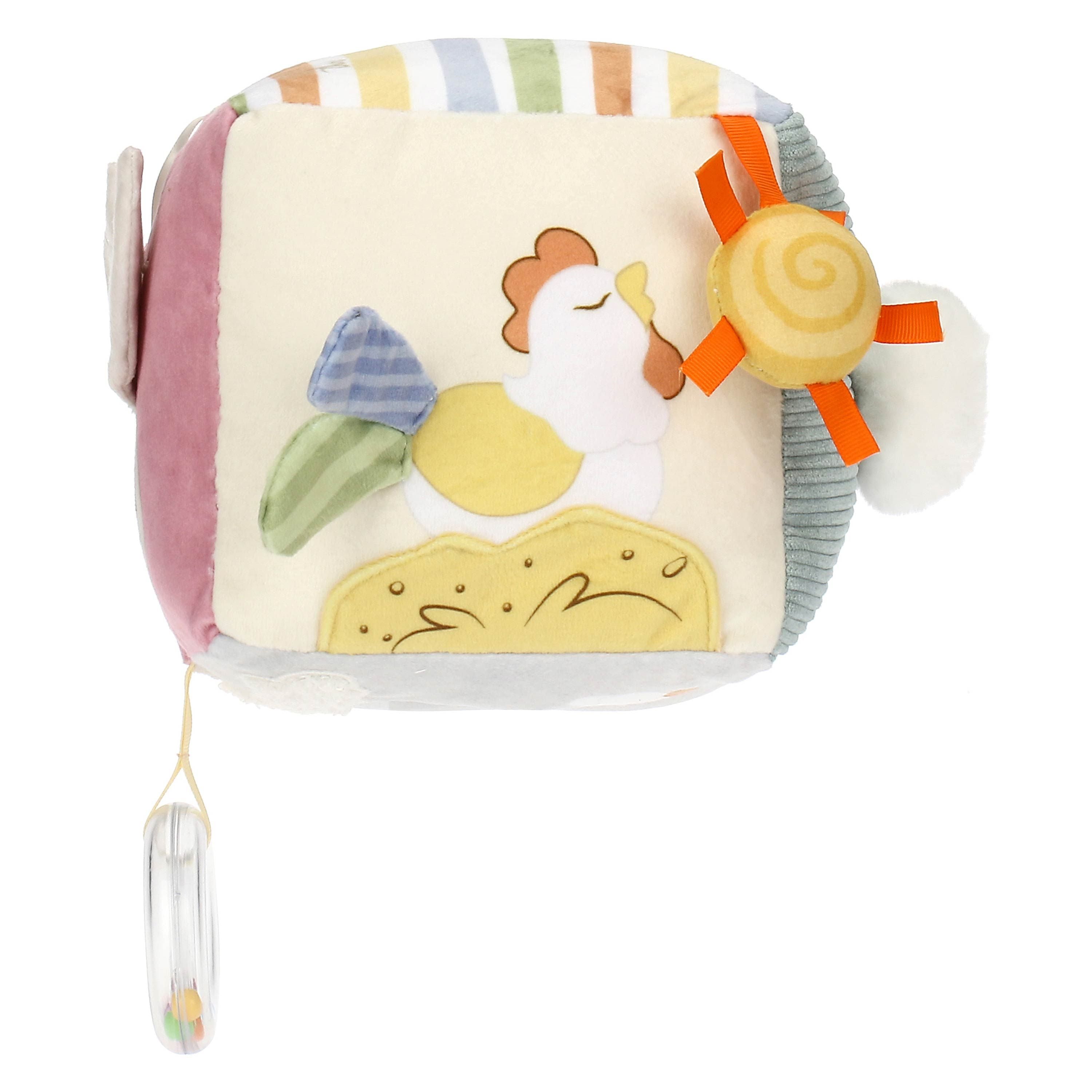 Thun - gioco cubo in tessuto dolce fattoria per bimbi | rohome