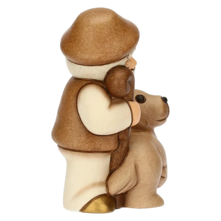 Thun - Pastore con cane beige Presepe | Rohome