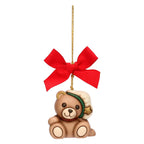 Thun - Addobbo natalizio Teddy pandoro in ceramica, piccolo | Rohome