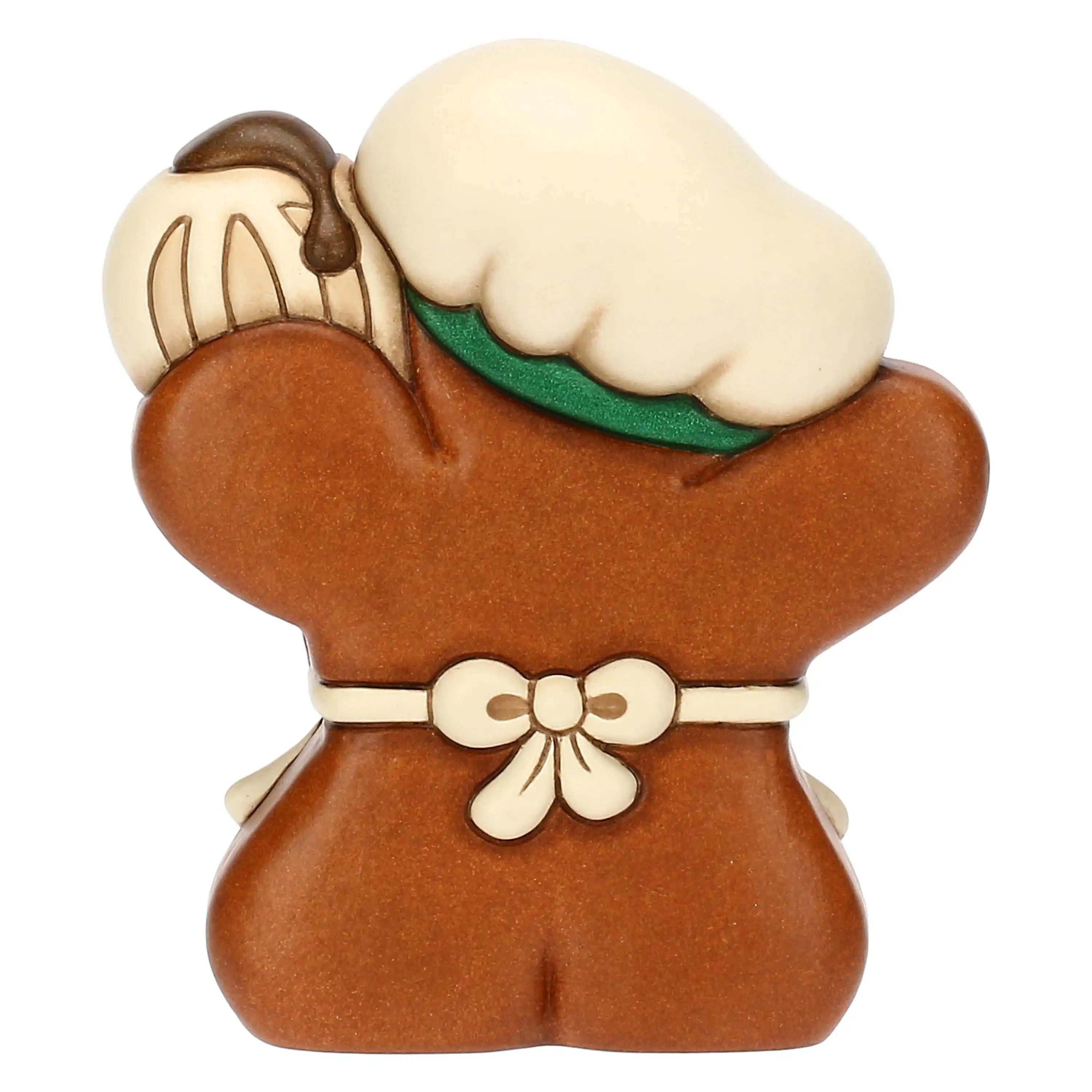 Thun - Omino di pan di zenzero Pepi chef in ceramica, medio | Rohome