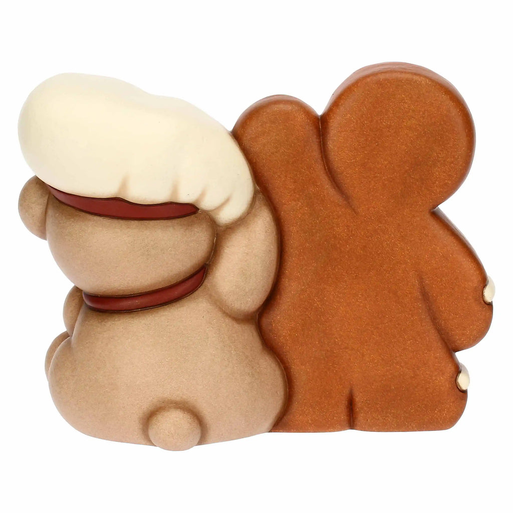 Thun - Coppia Teddy e omino di pan di zenzero Pepi in ceramica | Rohome