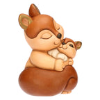 Thun - Scoiattolo Diva con cucciolo in ceramica | Rohome
