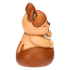 Thun - Scoiattolo Diva con cucciolo in ceramica | Rohome