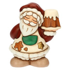 Thun - Babbo Natale con pandoro in ceramica piccolo | Rohome