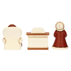 Thun - Babbo e mamma Natale con camino in ceramica | Rohome