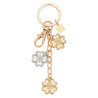 Thun - Portachiavi in metallo 3 charms quadrifoglio | Rohome