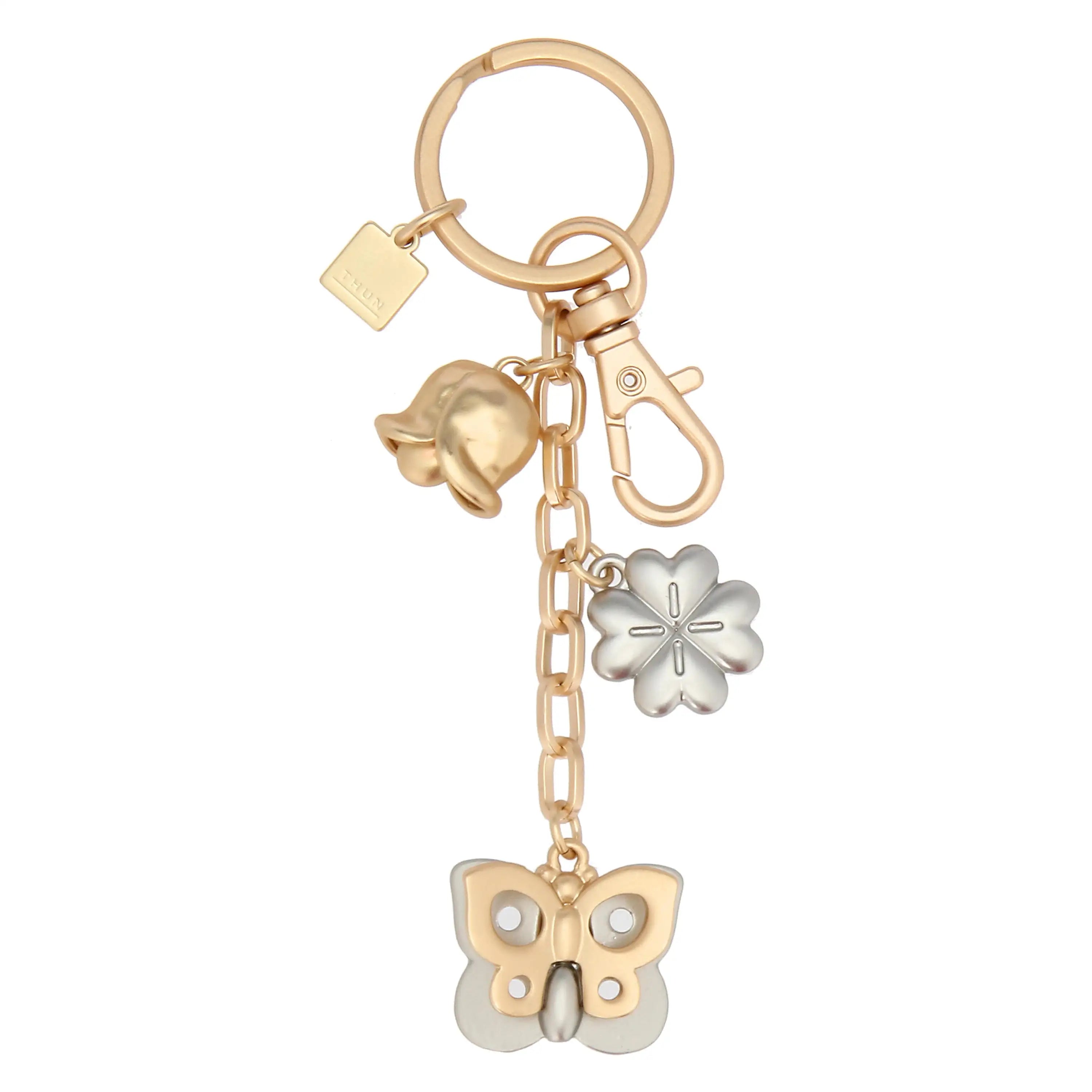 Thun - Portachiavi in metallo 3 charms icone | Rohome
