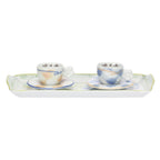 Thun - Set 2 tazzine caffè con vassoio in porcellana Pasqua | Rohome