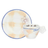 Thun - Set 2 tazzine caffè con vassoio in porcellana Pasqua | Rohome