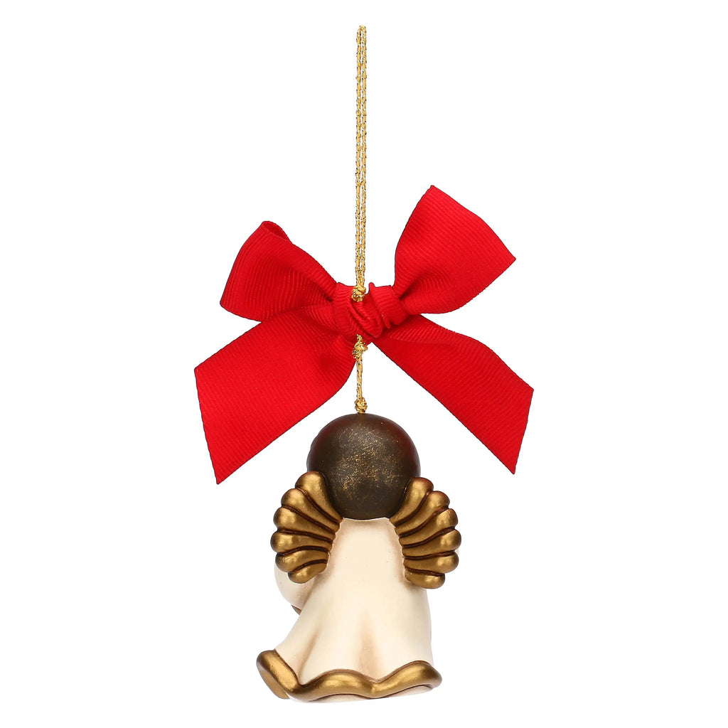 Thun - Addobbo natalizio angelo con lanterna in ceramica, grande| Rohome