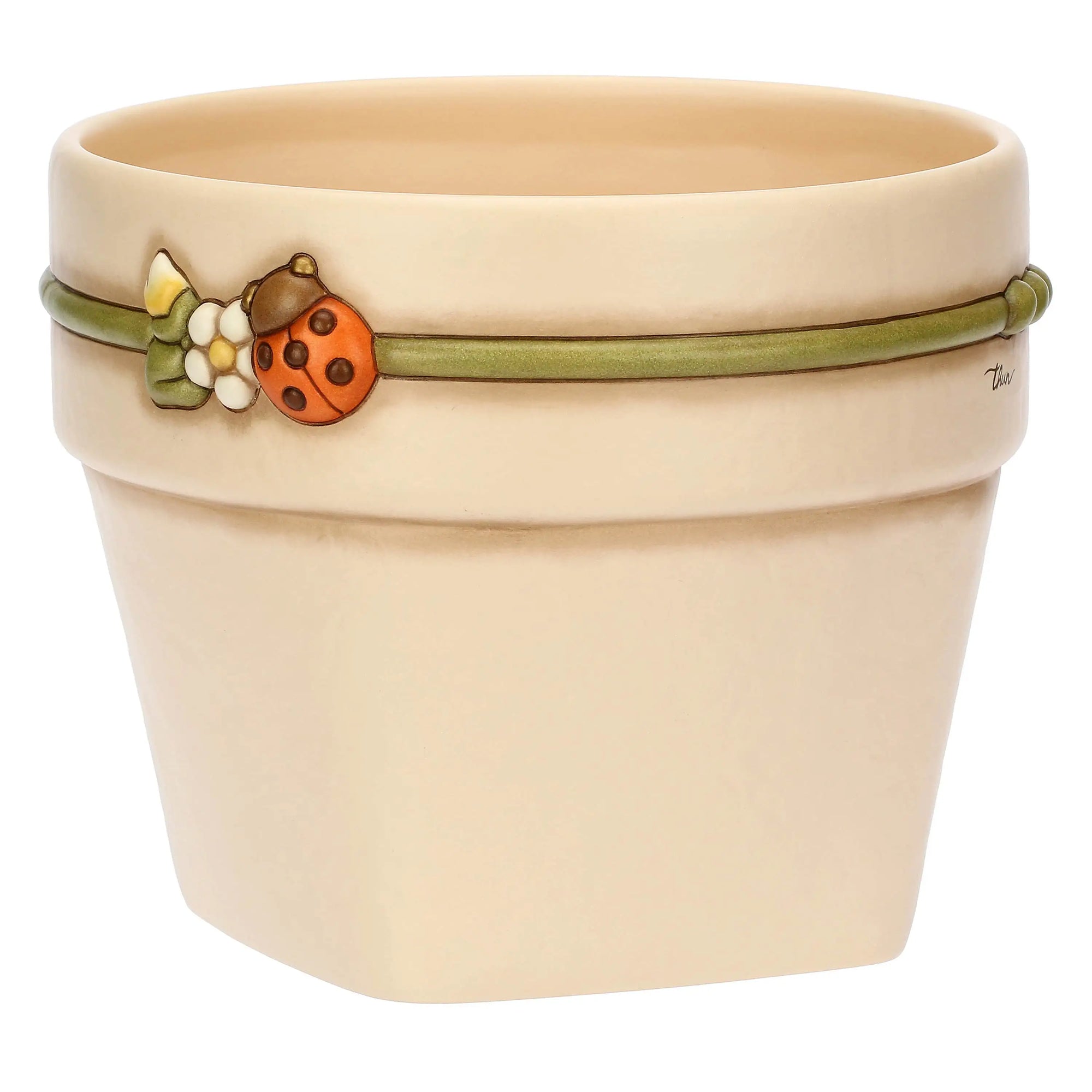 Thun - Cachepot in ceramica Country Bloom medio | Rohome