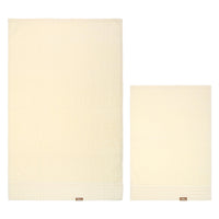 Thun - Set 2 Asciugamani crema in cotone | Rohome