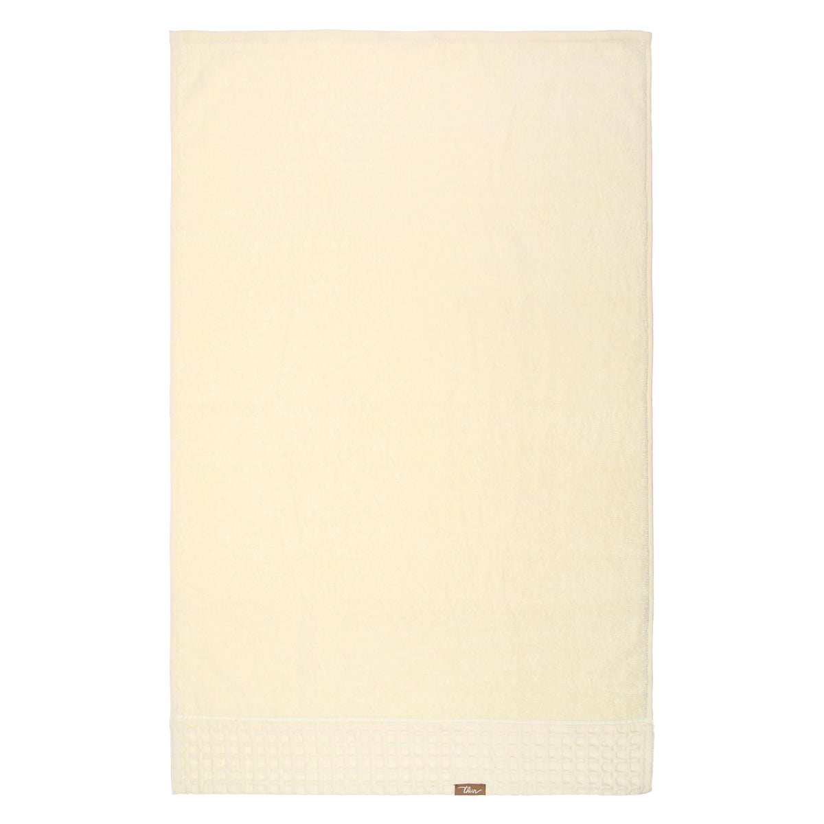 Thun - Set 2 Asciugamani crema in cotone | Rohome