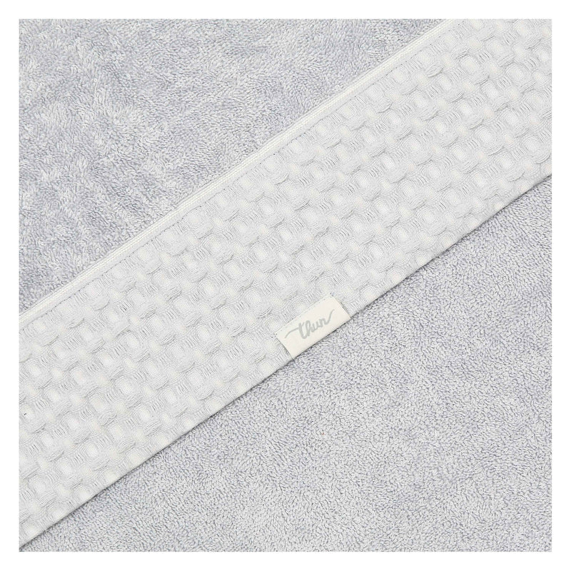Thun - Telo doccia in cotone colore azzurro | Rohome