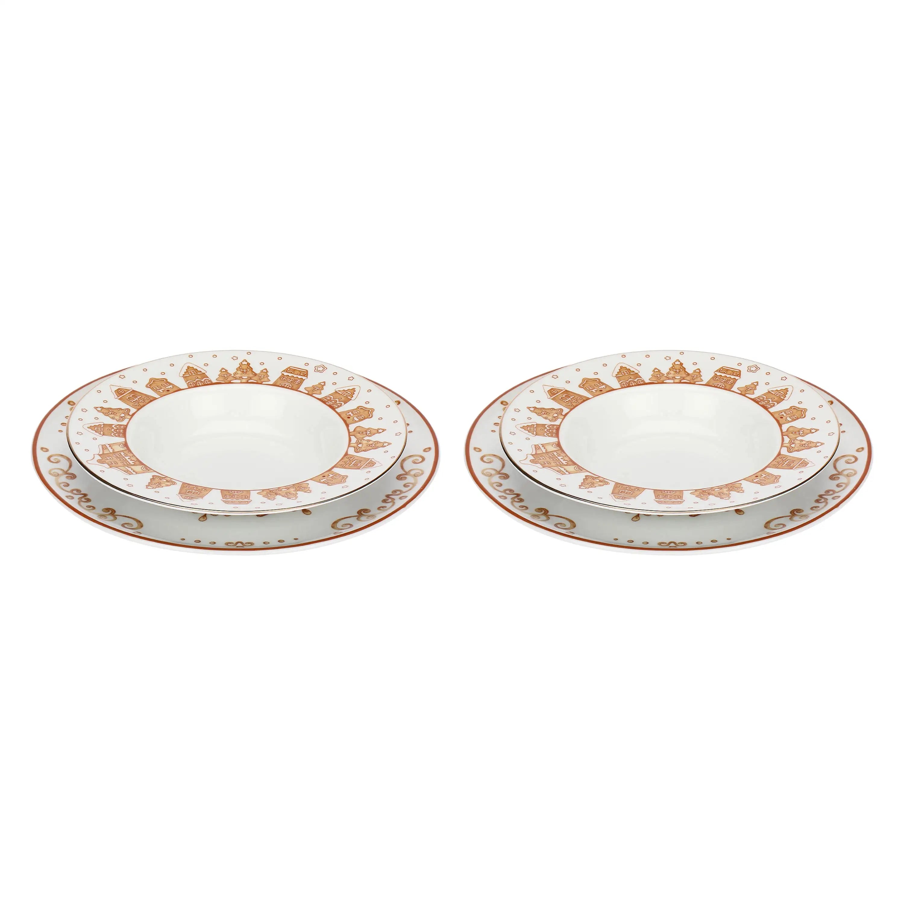 Set 2 piatti natalizi linea Thunland | Rohome