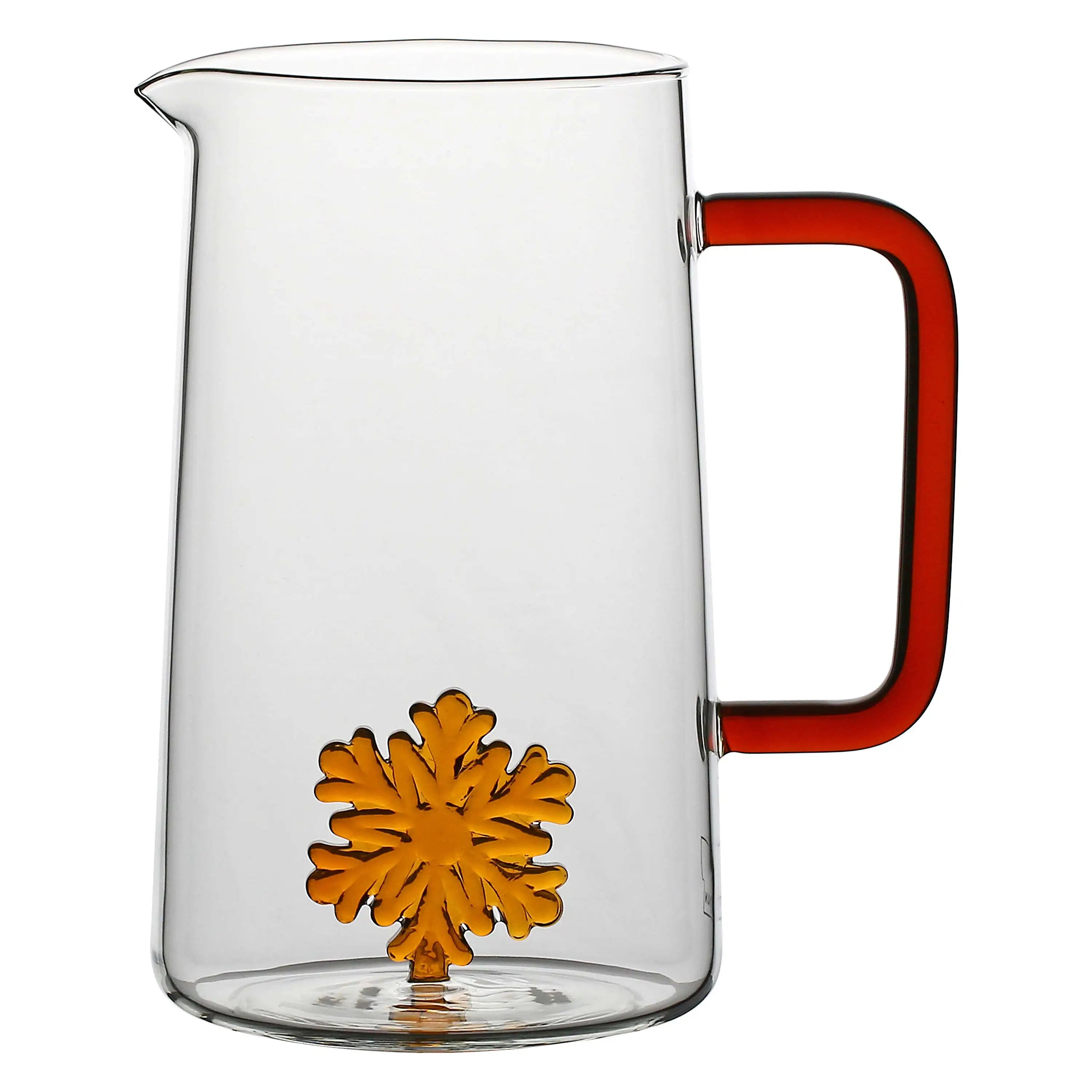 Thun - Caraffa in vetro con fiocco di neve linea Thunland | Rohome