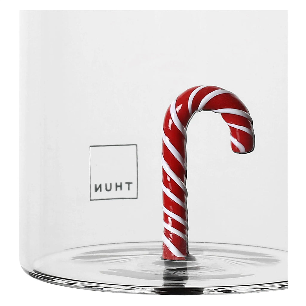 Thun - Set 2 bicchieri con candy cane linea sorprese di Natale | Rohome