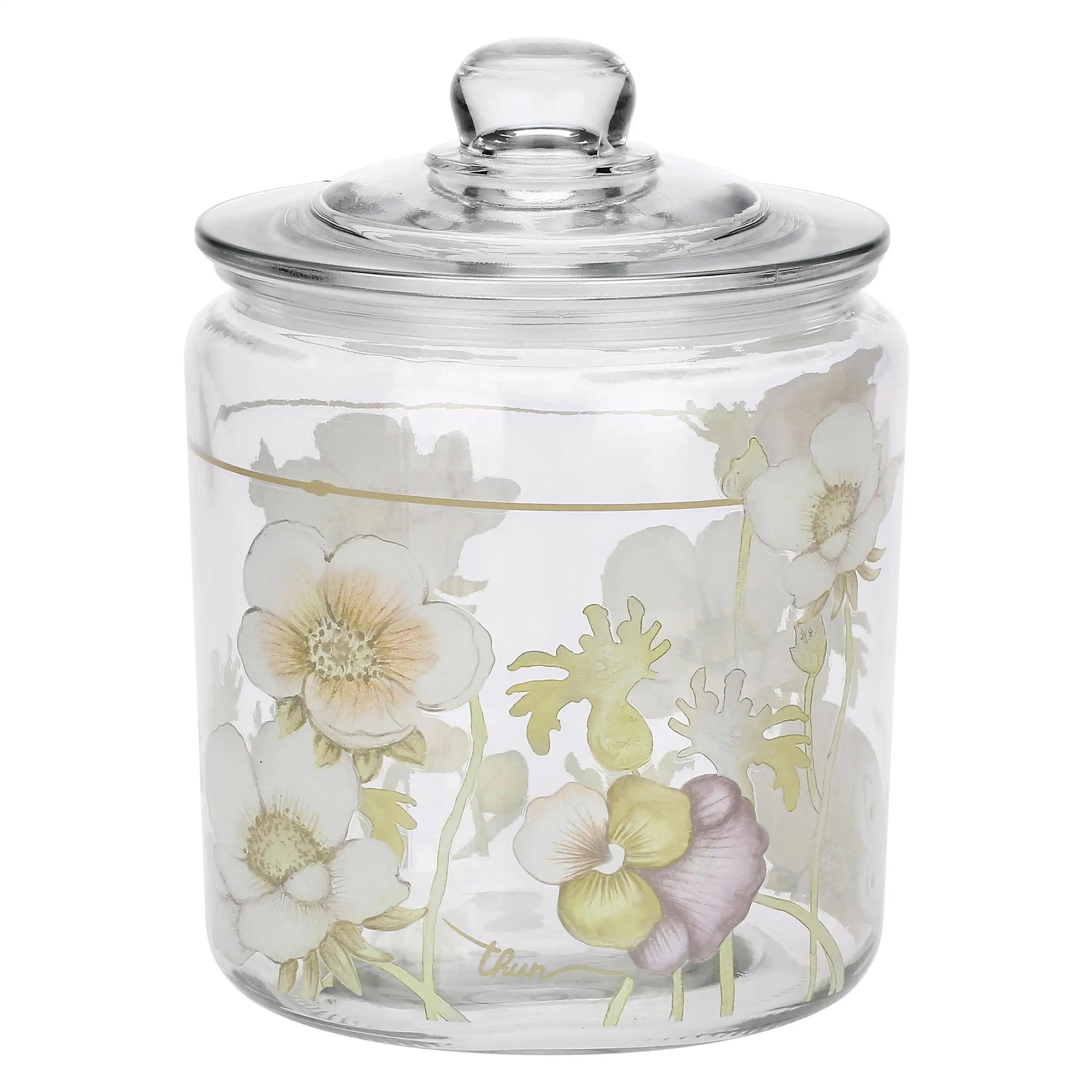 Thun- biscottiera  bloom in vetro | rohome