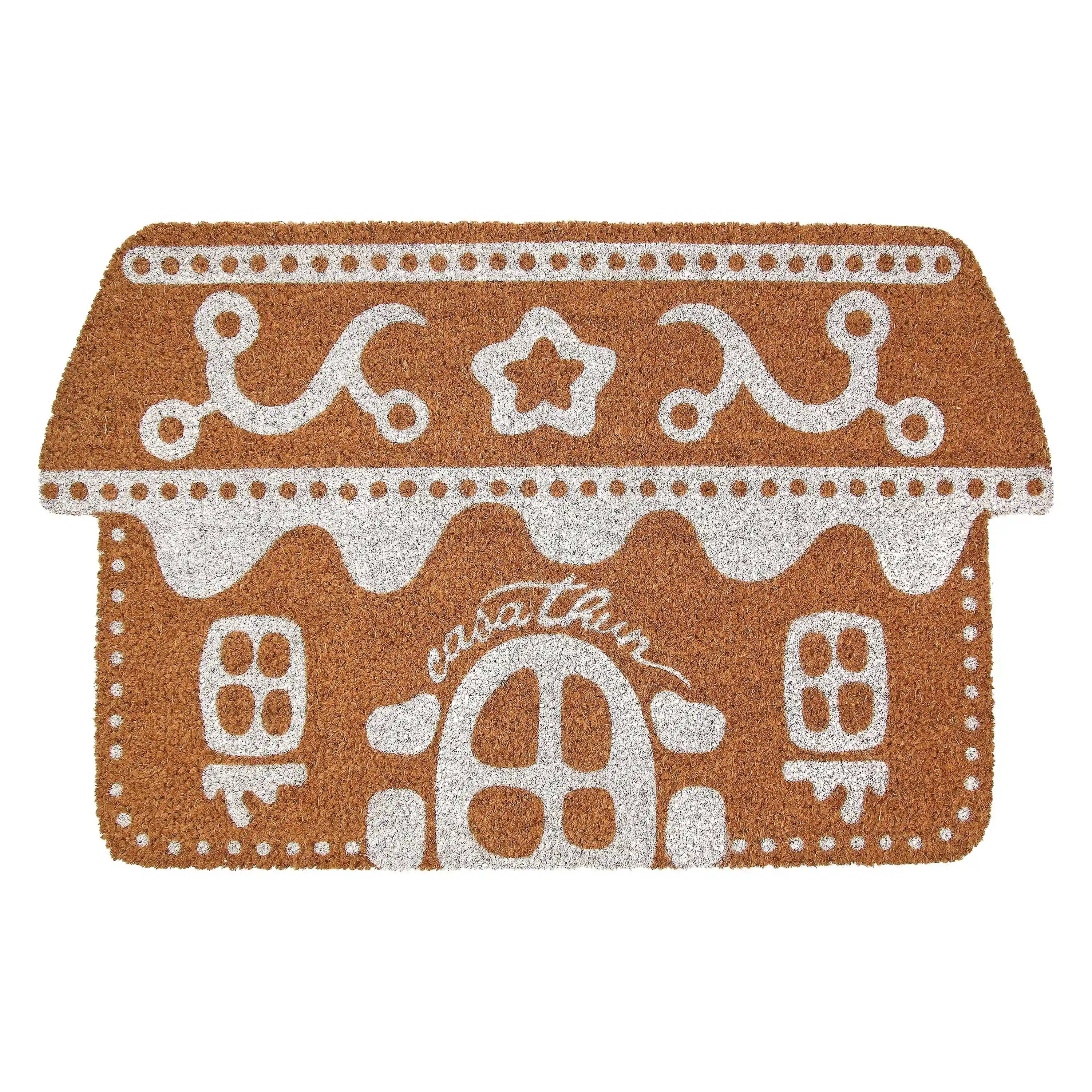 Thun - Zerbino natalizio a forma di casetta pan di zenzero | rohome