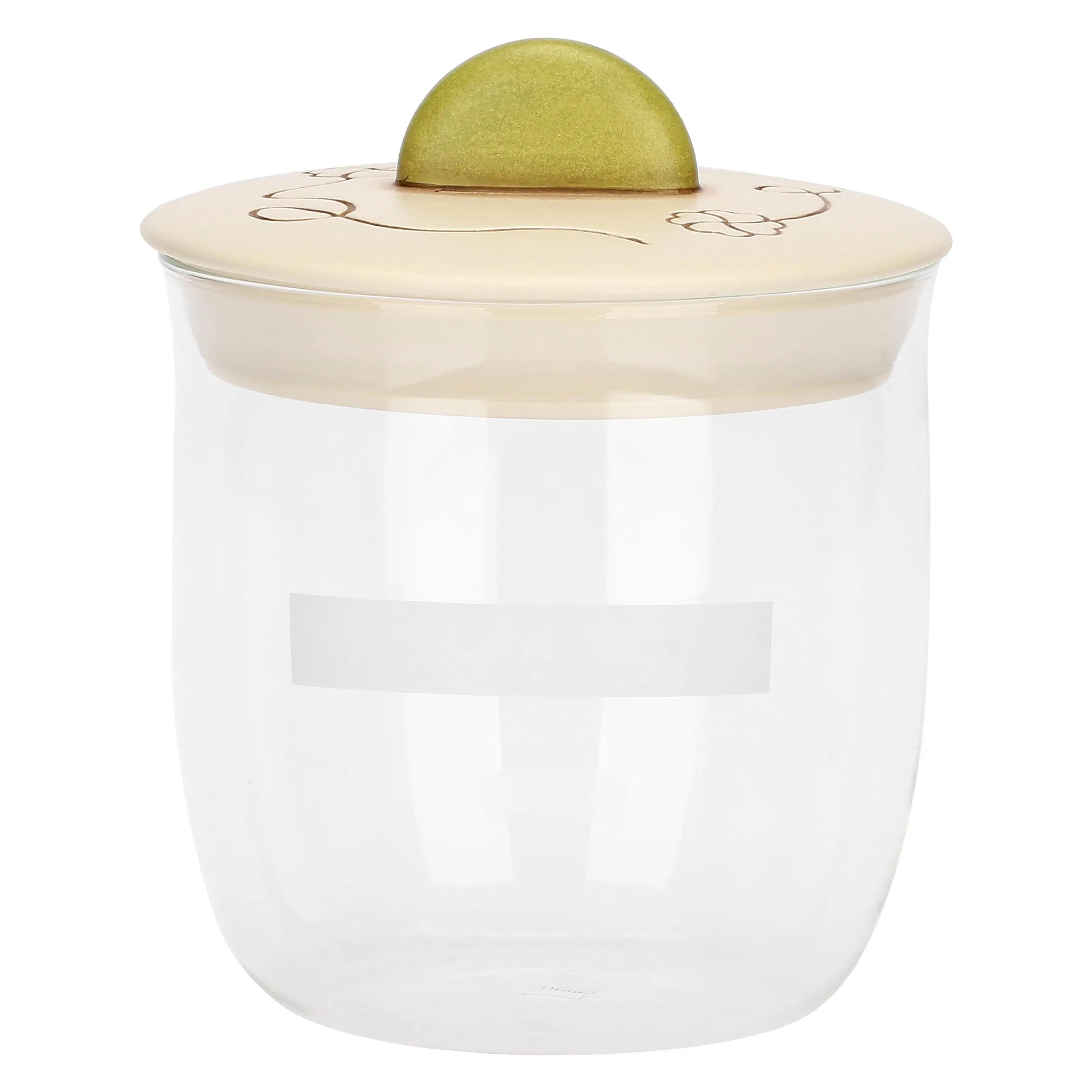 Thun - Barattolo in vetro con coperchio grande quadrifoglio | rohome