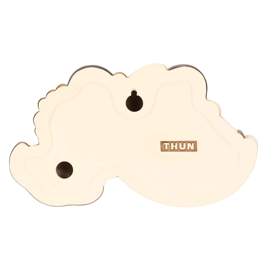 Thun - Coppia angeli da parete con luna e stella in ceramica| Rohome