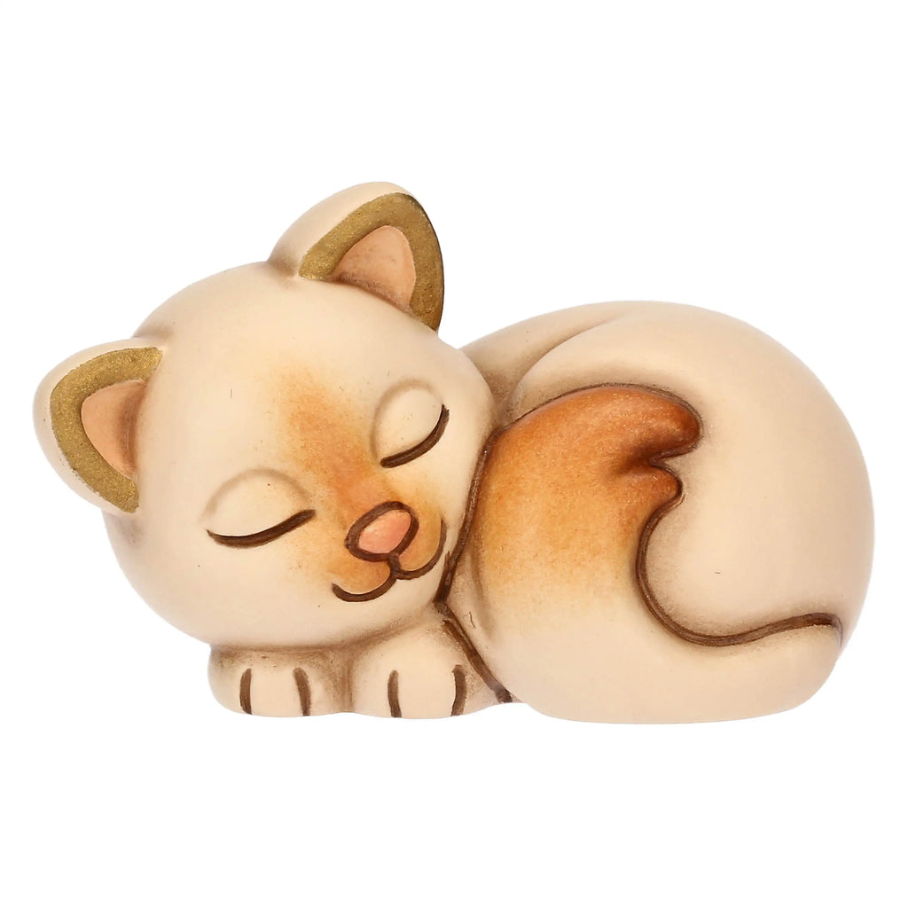 Mini animale Thun gattino Bianca in ceramica| Rohome