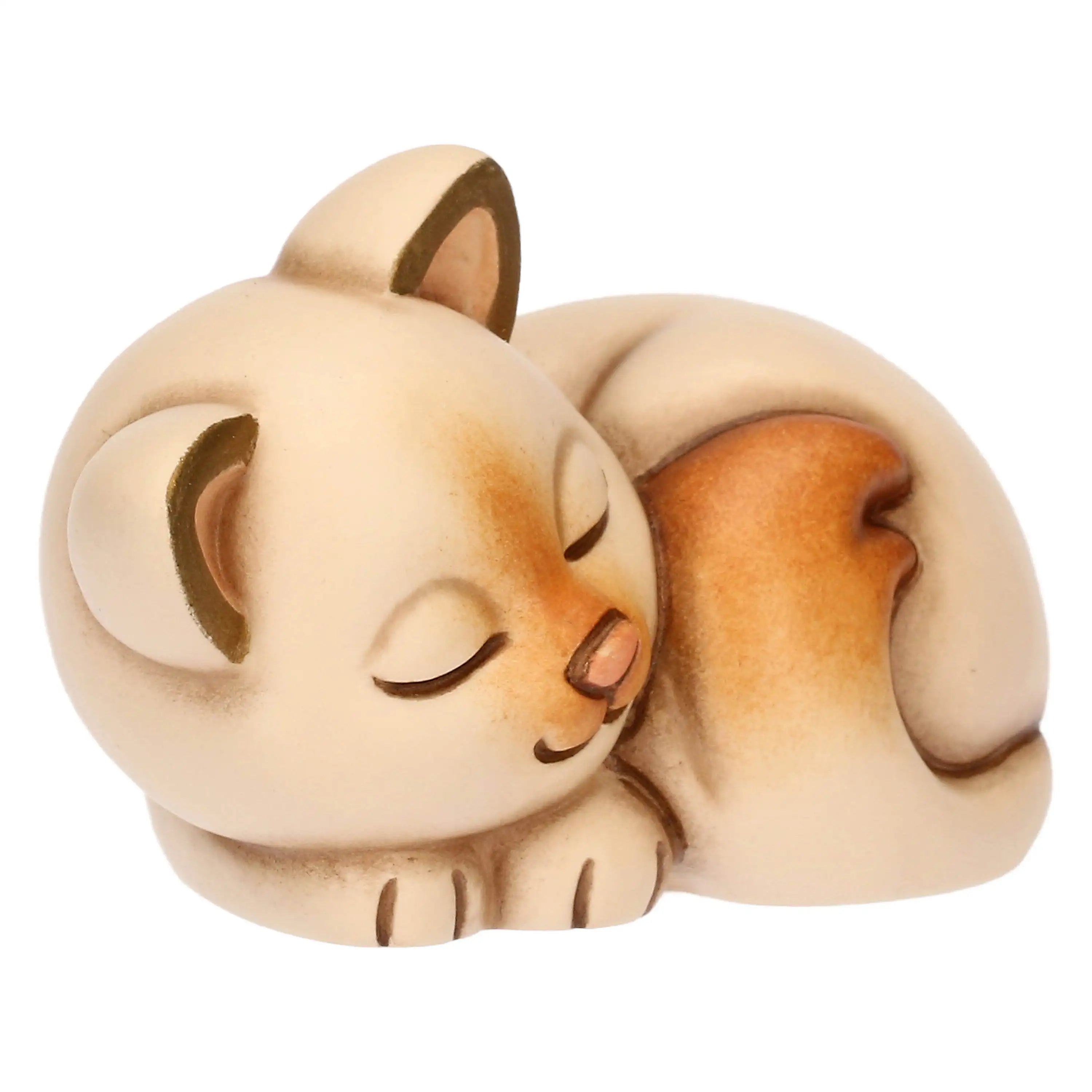 Mini animale Thun gattino Bianca in ceramica| Rohome
