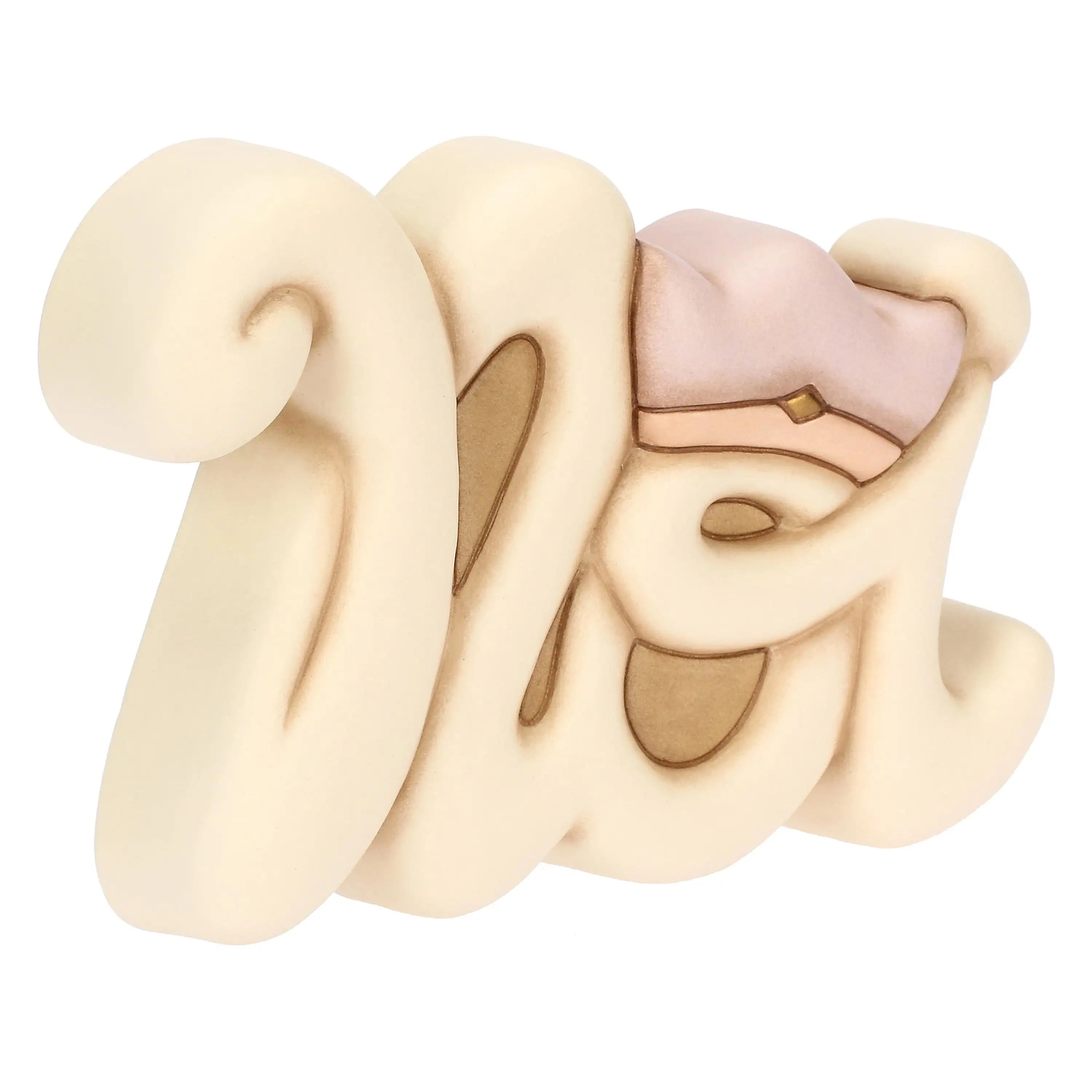 Thun - Formella scritta noi in ceramica  | Rohome