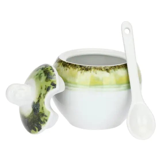 Thun - Set 2 tazzine espresso e zuccheriera in porcellana VogliaDi | Rohome