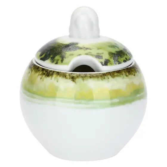 Thun - Set 2 tazzine espresso e zuccheriera in porcellana VogliaDi | Rohome