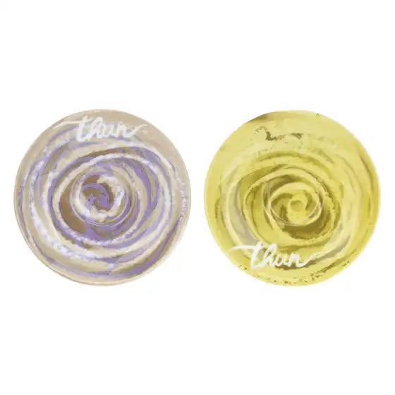 Thun - Set 2 tazzine espresso e zuccheriera in porcellana Oasi | Rohome