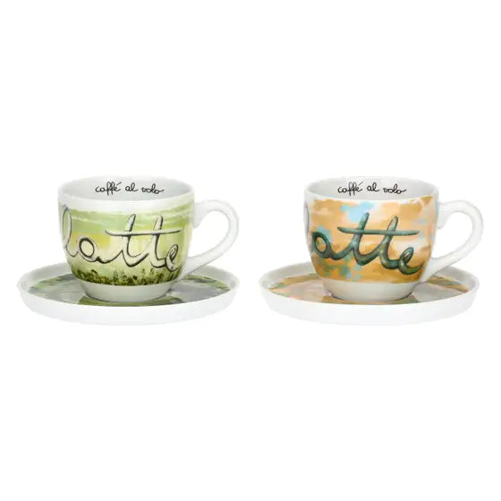 Thun - Set 2 tazze colazione in porcellana VogliaDi | Rohome