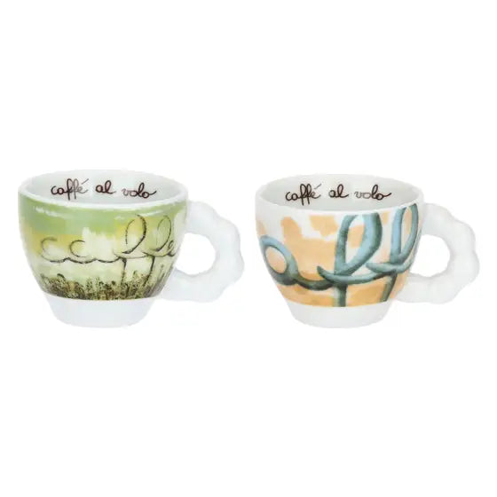 Thun - Set 2 tazze medie in porcellana Oasi | Rohome