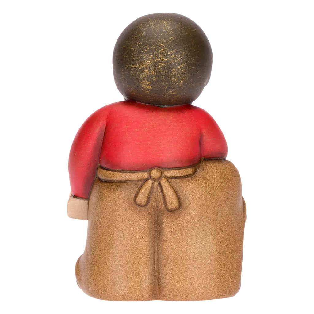 Thun- Falegname in ceramica Presepe Classico, Rosso | rohome