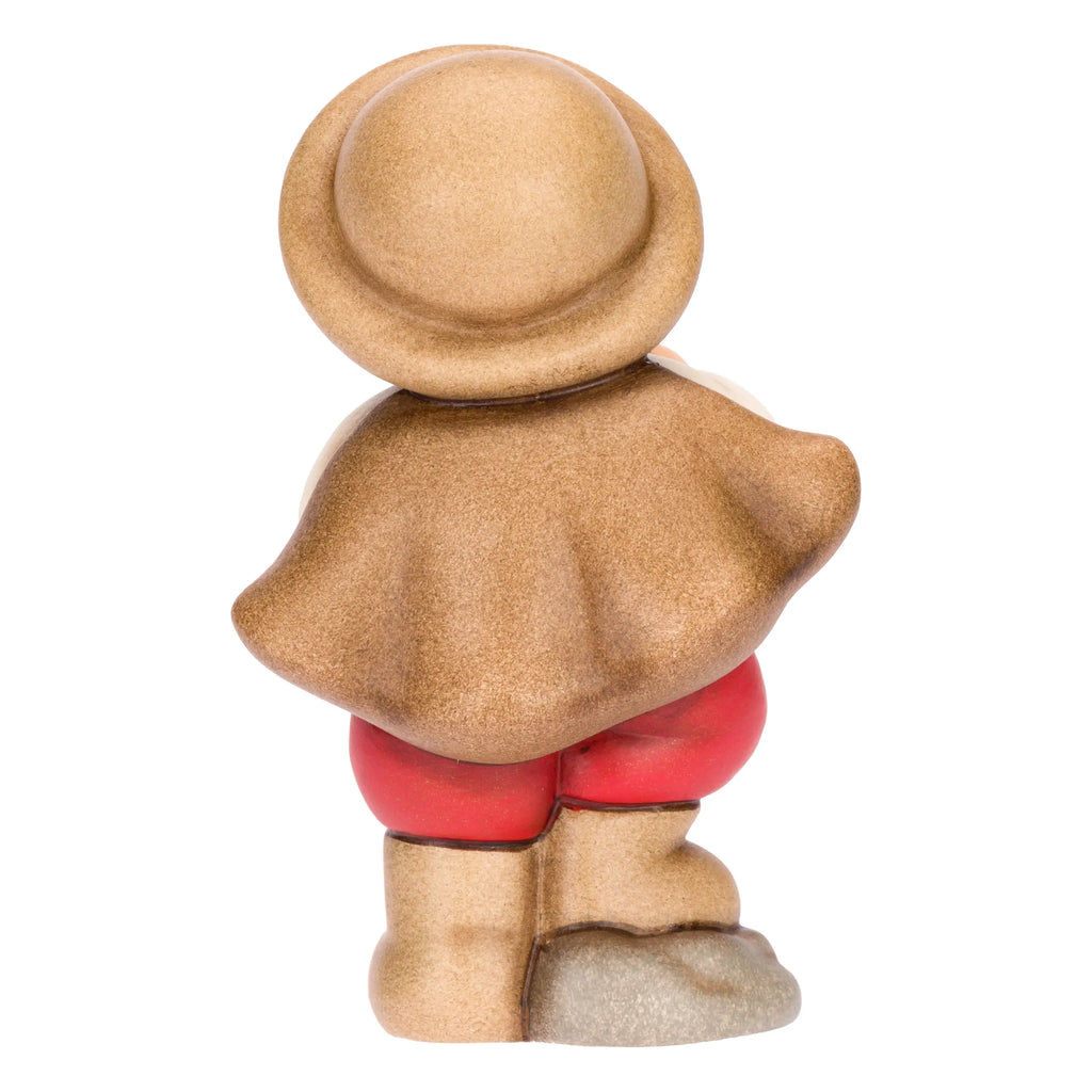 Thun- Zampognaro in ceramica Presepe Classico rosso | rohome