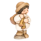 Thun- Zampognaro in ceramica Presepe Classico Bianco | rohome