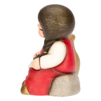 Thun - Bimba con olive in ceramica Presepe Classico rosso | Rohome