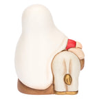Thun- Nonna con asino in ceramica Presepe Classico rosso| rohome