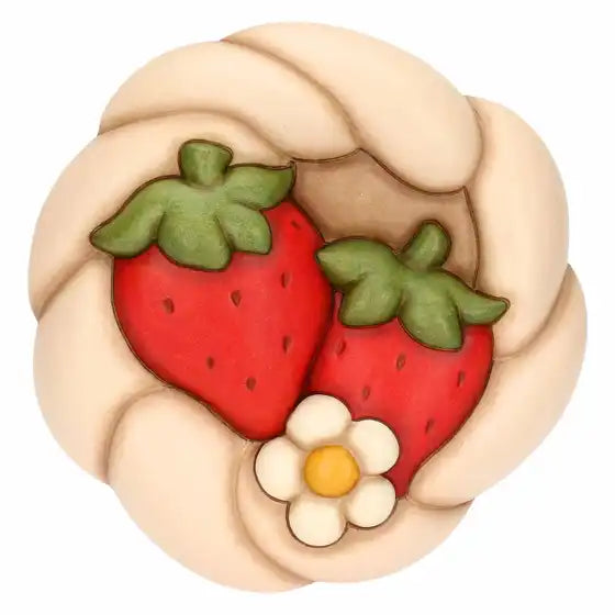 Thun - formella della stagioni primavera, fragole | rohome