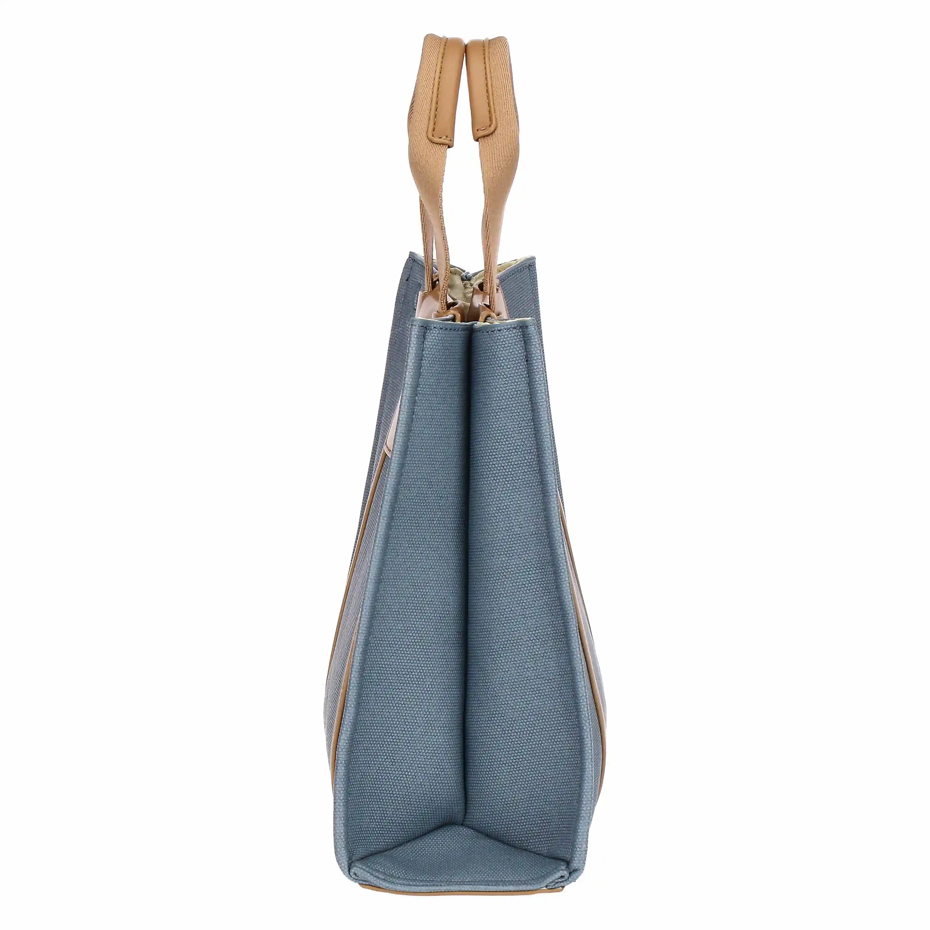 Thun - Borsa Tote bag denim/marrone, media